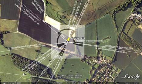 Vale of Pewsey, Wiltshire crop circle, aerial photo 27