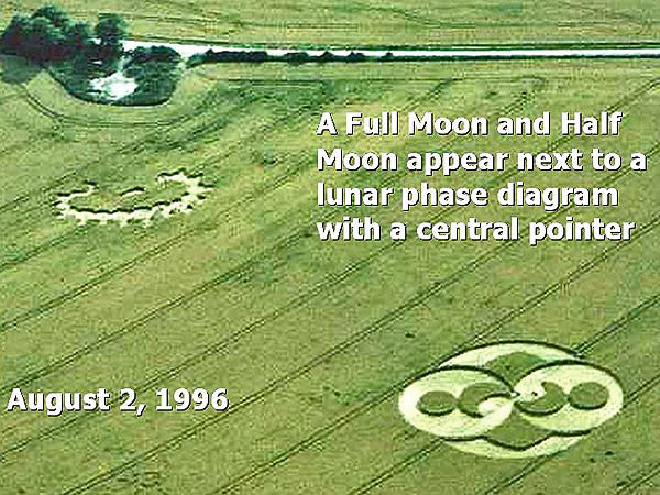 Stonehenge, Wiltshire crop circle, aerial photo 19