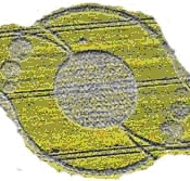 Stonehenge, Wiltshire crop circle, aerial photo 32