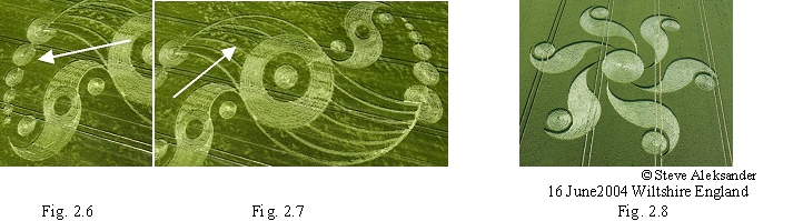 Stonehenge, Wiltshire crop circle, aerial photo 40