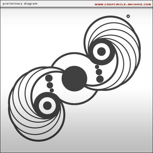 Stonehenge, Wiltshire crop circle, aerial photo 60