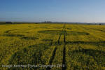 Stonehenge, Wiltshire crop circle, aerial photo 80