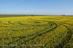 Stonehenge, Wiltshire crop circle, aerial photo 84