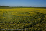 Stonehenge, Wiltshire crop circle, aerial photo 83