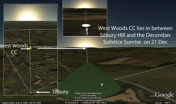 Westwoods, Wiltshire crop circle, aerial photo 10