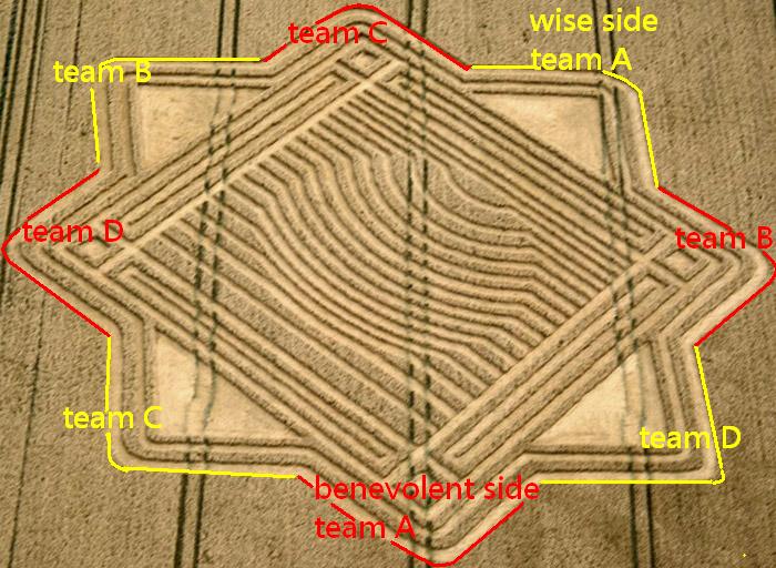 Whitefield Hill, Wiltshire crop circle, aerial photo 21