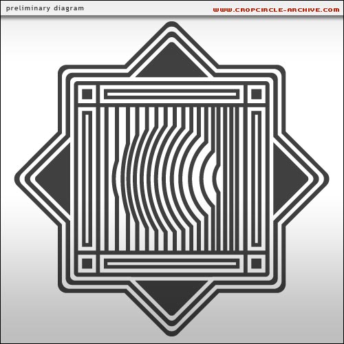 Whitefield Hill, Wiltshire crop circle, aerial photo 47