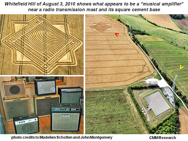 Whitefield Hill, Wiltshire crop circle, aerial photo 25