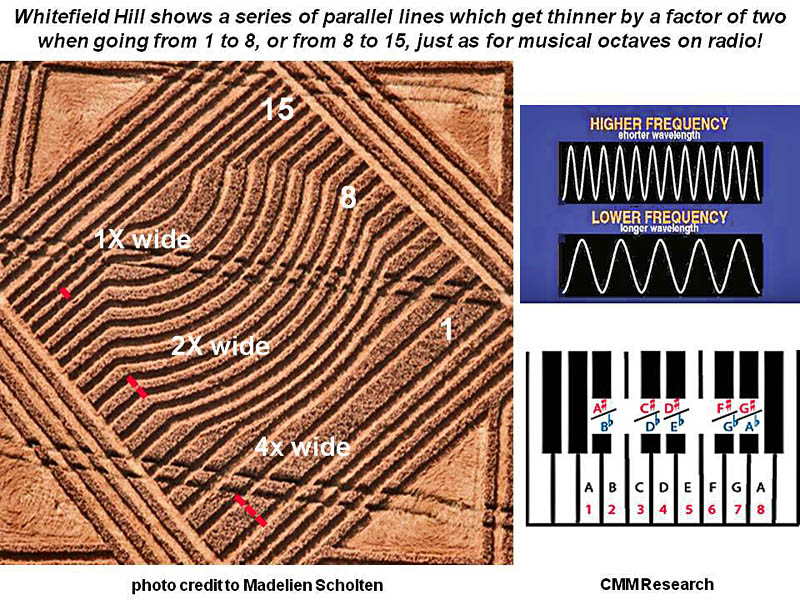 Whitefield Hill, Wiltshire crop circle, aerial photo 26