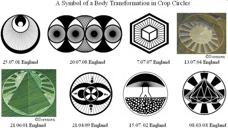 The White Horse, Wiltshire crop circle, aerial photo 30