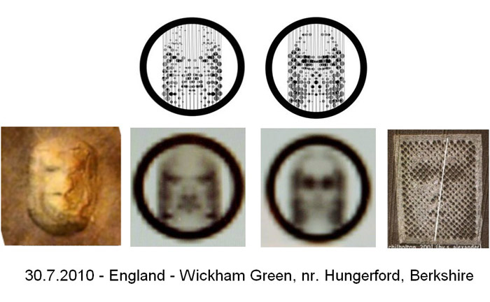 Wickham Green (North of M4), Berkshire crop circle, aerial photo 19