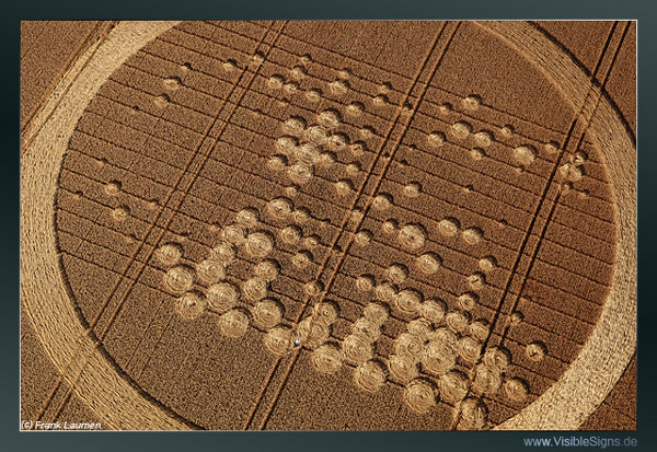 Wickham Green (North of M4), Berkshire crop circle, aerial photo 7