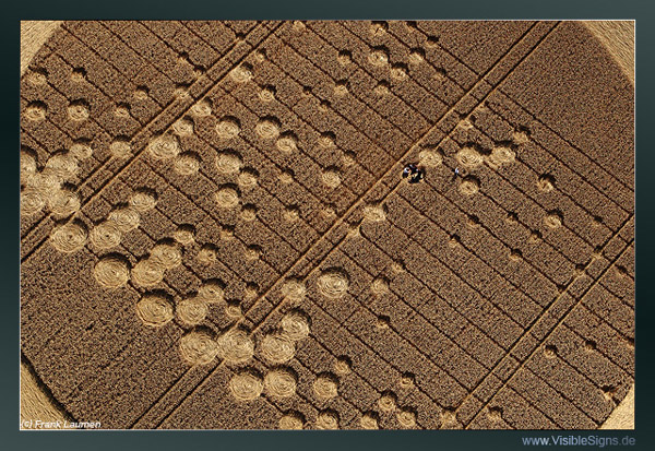 Wickham Green (North of M4), Berkshire crop circle, aerial photo 114