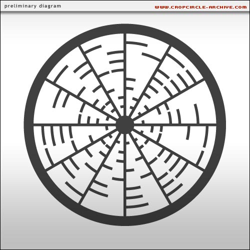 Wilton Windmill, Wiltshire crop circle, aerial photo 35