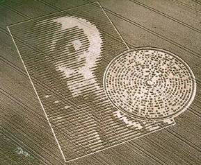 Wilton Windmill, Wiltshire crop circle, aerial photo 30