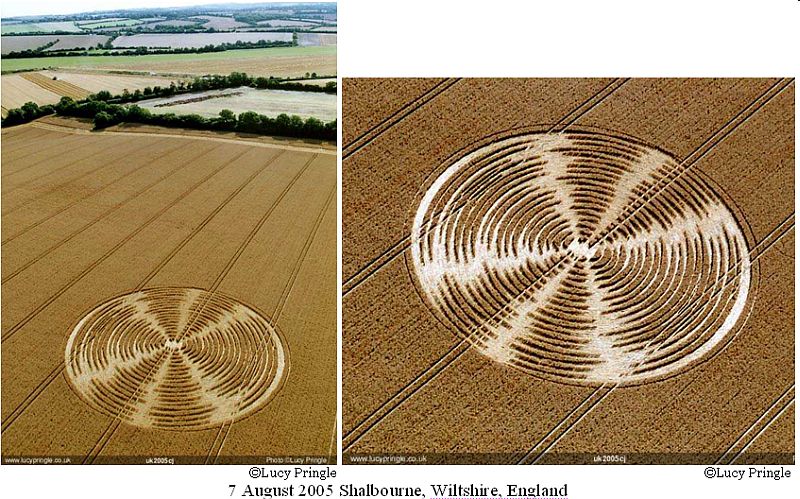 Wilton Windmill, Wiltshire crop circle, aerial photo 23