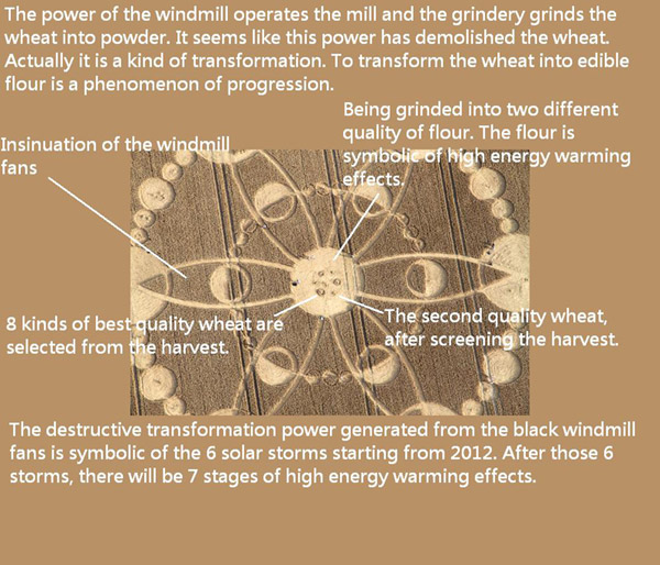 Windmill Hill, Wiltshire crop circle, aerial photo 15