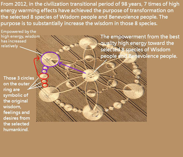 Windmill Hill, Wiltshire crop circle, aerial photo 16
