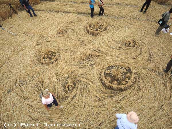 Windmill Hill, Wiltshire crop circle, aerial photo 67