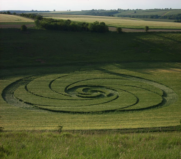 Bluestone Heath Road, Lincolnshire crop circle, aerial photo 17