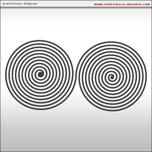 Chaddenwick Hill, Wiltshire crop circle, aerial photo 7