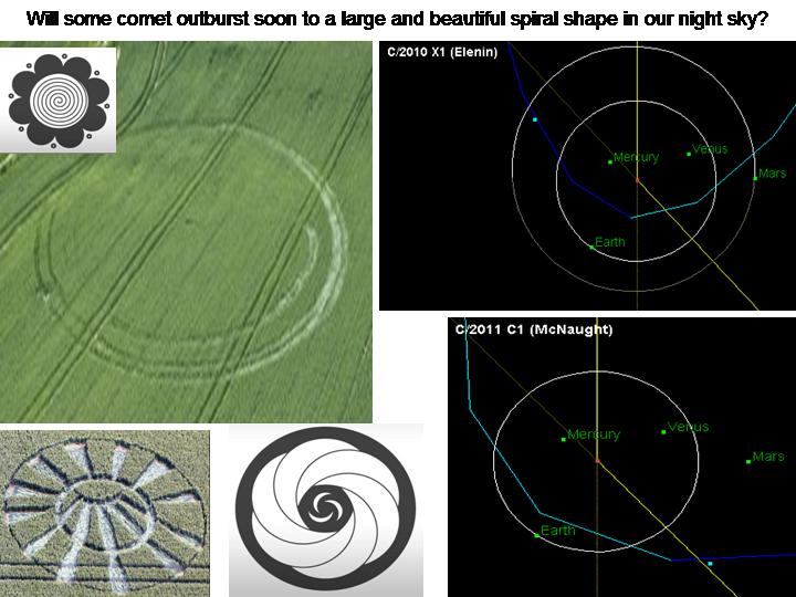 Charlbury Hill, Wiltshire crop circle, aerial photo 17