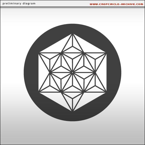 Etchilhampton, Wiltshire crop circle, aerial photo 48