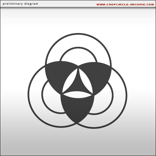 Hannington, Wiltshire crop circle, aerial photo 17