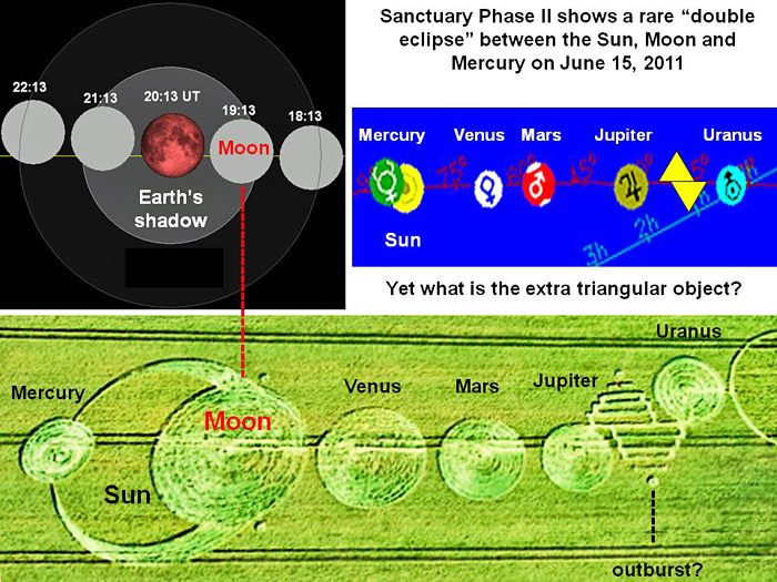 The Sanctuary, Wiltshire crop circle, aerial photo 21