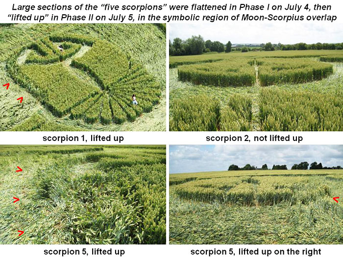 Stanton St Bernard (2), Wiltshire crop circle, aerial photo 13