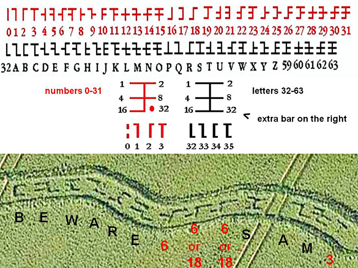 Wilton Windmill, Wiltshire crop circle, aerial photo 4
