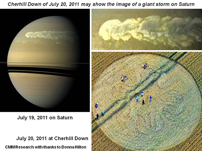 Cherhill Down, Wiltshire crop circle, aerial photo 4