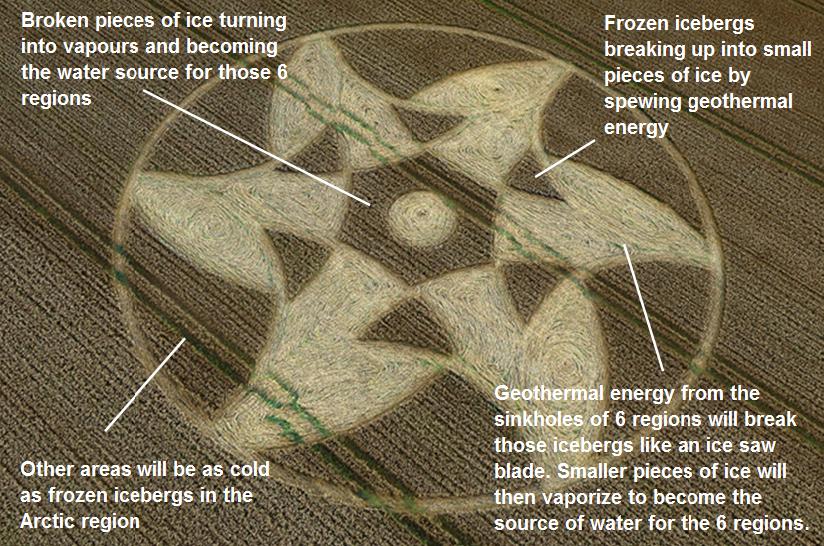 Cooks Plantation, Wiltshire crop circle, aerial photo 17