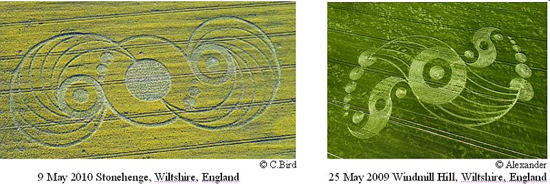 Dovendale Longbarrow, Lincolnshire crop circle, aerial photo 16