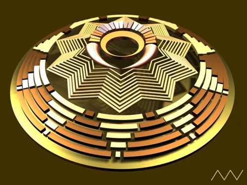 East Kennett (2), Wiltshire crop circle, aerial photo 33