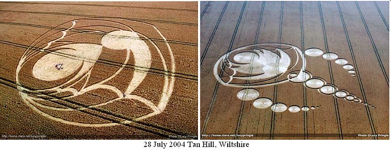 East Kennett (2), Wiltshire crop circle, aerial photo 12