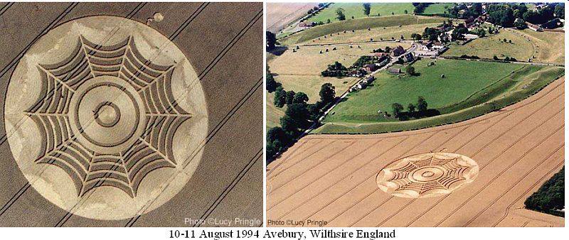 East Kennett (2), Wiltshire crop circle, aerial photo 13