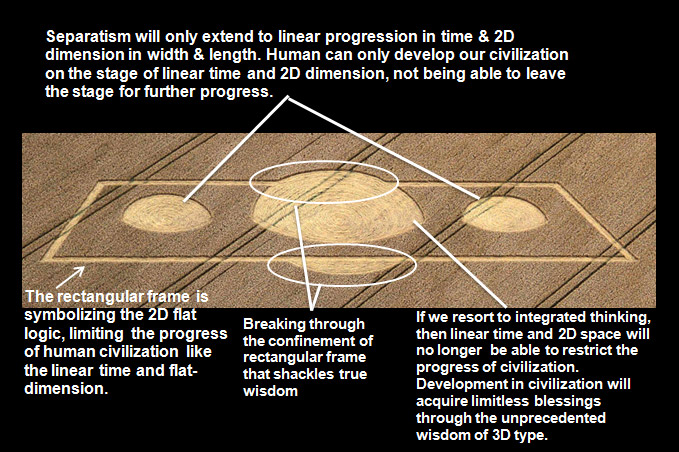 Furze Knoll, Wiltshire crop circle, aerial photo 10