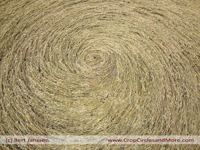 Furze Knoll, Wiltshire crop circle, aerial photo 25