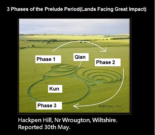 Hackpen Hill, Wiltshire crop circle, aerial photo 13