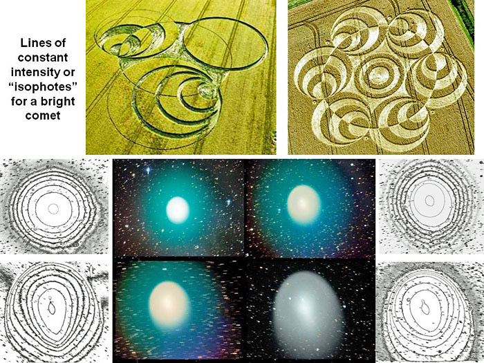 Hackpen Hill, Wiltshire crop circle, aerial photo 10
