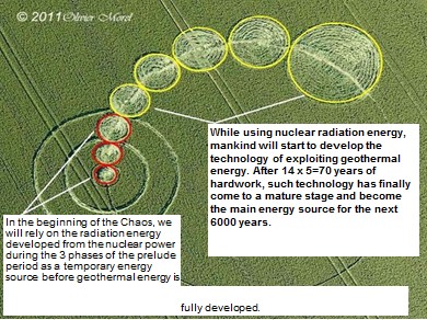Honeystreet, Wiltshire crop circle, aerial photo 12