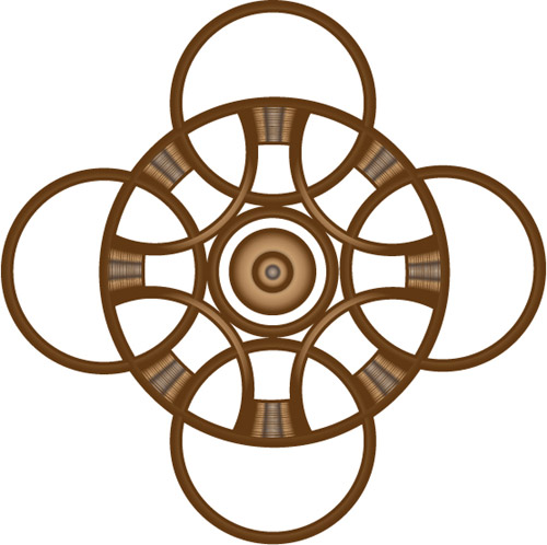 Innage, Wales crop circle, aerial photo 18