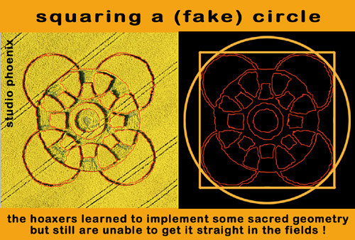 Innage, Wales crop circle, aerial photo 13