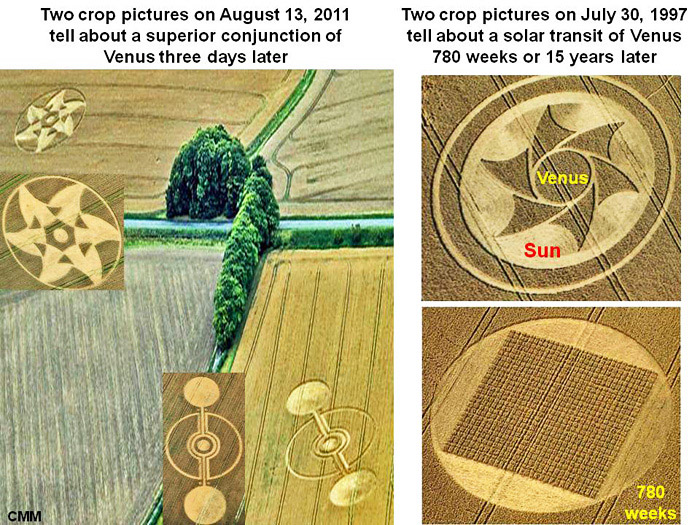 Crop Circle atKnoll Down, Wiltshire crop circle, aerial photo 14