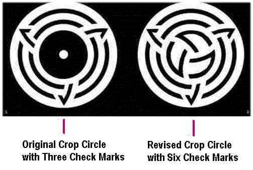Milk Hill, Wiltshire crop circle, aerial photo 21
