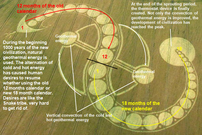 West Woodhay Down, Wiltshire crop circle, aerial photo 16
