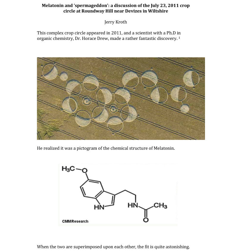 Roundway Hill, Wiltshire crop circle, aerial photo 10