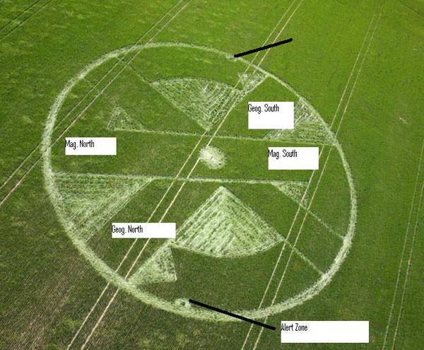 Stonehenge (2), Wiltshire crop circle, aerial photo 5