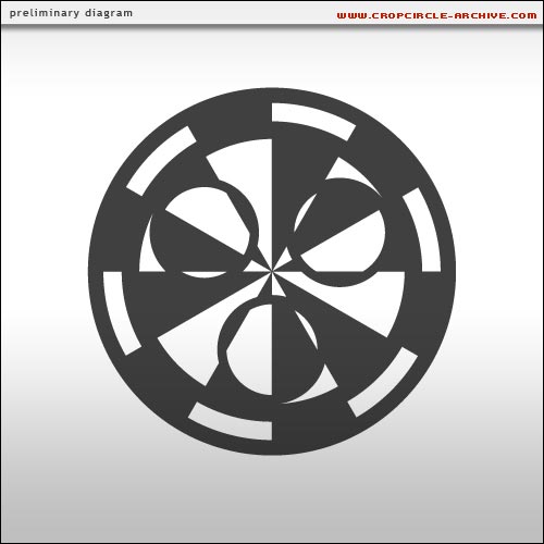Stonehenge (3), Wiltshire crop circle, aerial photo 24